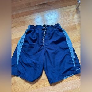 blue nike swim bottoms size s